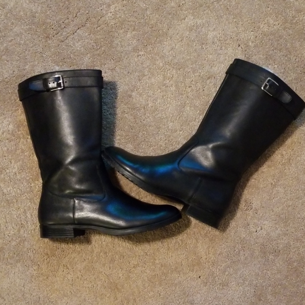 Ralph Lauren Sorissa Leather Boots Sz. 9